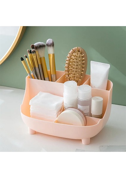 B Tarzı Yaratıcı 6 Gird Masaüstü Organizatör Kalemlik Çok Fonksiyonlu Masa Makyaj Kalem Depolama Standı Kutusu Okul Ofis Kırtasiye (Yurt Dışından) modelleri