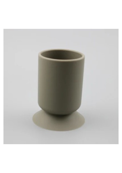 Bir Stil Vantuzlu Yaratıcı Silikon Kalemlik Kalem Standı Kalem Pot Makyaj Fırça Konteyner Masa Düzenleyici Depolama Kırtasiye (Yurt Dışından)