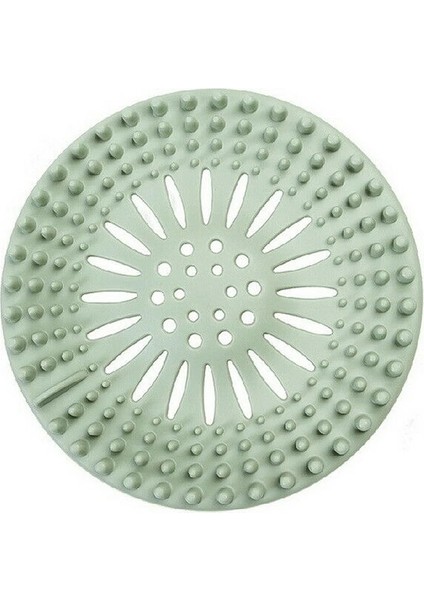 Yeşil A Tarzı Silikon Lavabo Süzgeci Banyo Drenaj Saç Catcher Banyo Stoper Fiş Lavabo Süzgeci Filtre Duş Zemin Drenaj Mutfak Aksesuarları (Yurt Dışından)