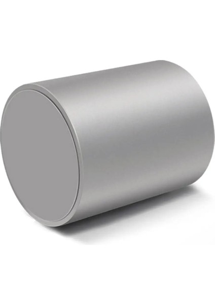Gri Tarzı Alüminyum Alaşım Kalemlik, Yuvarlak Metal Kalemlik, Ofis, Okul ve Ev Için Kalem Masa Düzenleyici ve Makyaj Fırçası Tutacağı (Yurt Dışından)