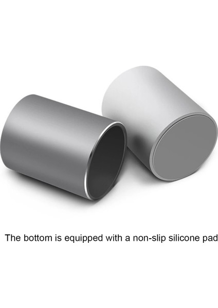 Gri Tarzı Alüminyum Alaşım Kalemlik, Yuvarlak Metal Kalemlik, Ofis, Okul ve Ev Için Kalem Masa Düzenleyici ve Makyaj Fırçası Tutacağı (Yurt Dışından) fırsatları