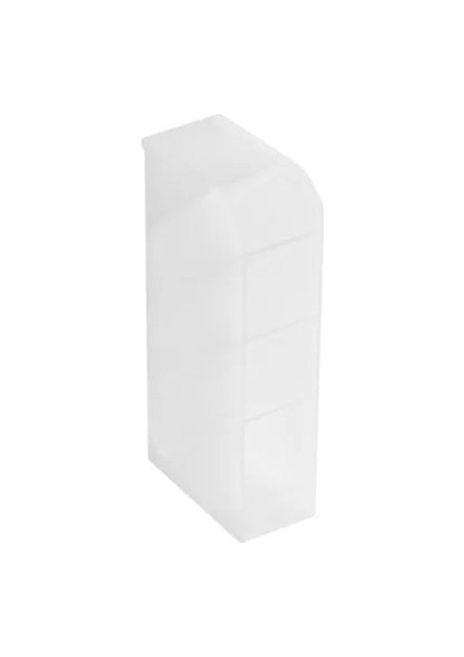 Beyaz Stil Yeni Varış Macaron Renkli Masaüstü Organizatör Çıkartmalar ile Sevimli Kalemlik Kawaii Makyaj Ruj Saklama Kutusu Okul Kırtasiye (Yurt Dışından)