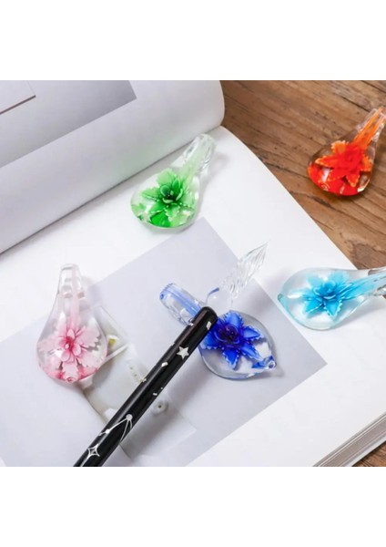 Turuncu 2 Stili Şık Kalemlik Parlak Renkli Cam Çok Kullanımlı Şık Çiçek Desenli Fırça Kalemlik Öğrenci Hediyeleri (Yurt Dışından) indirimleri