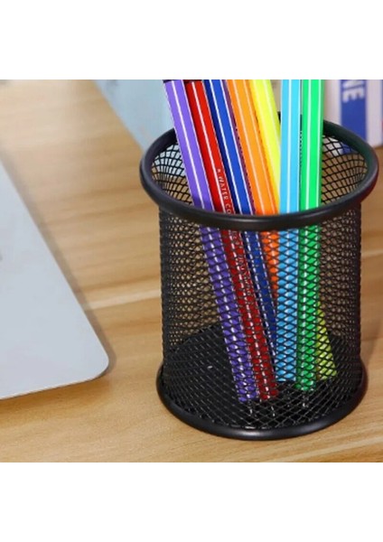 Bk1 Stili Metal Depolama Örgü Kalem Standı Kalem Kutusu Kalemlik Ofis Masası Kalem Kırtasiye Tutacağı Masa Düzenleyici Standı (Yurt Dışından) fiyatları