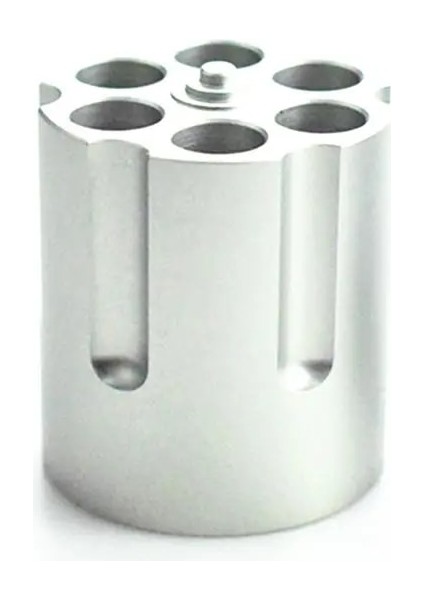 S Tarzı Tabanca Silindir Kalemlik Tabanca 6 Kurşun Kalemli Kalemlik Kalemlik Ağır Hizmet Kaymaz Ofis Kalem Kabı (Yurt Dışından)