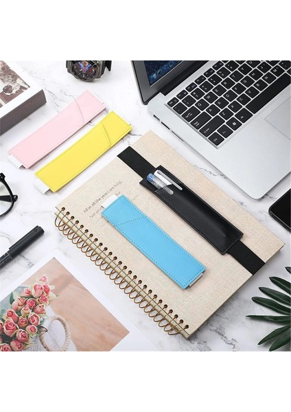 B Tarzı Ayarlanabilir Elastik Bant Kalemlik Renkli Pu Deri Kalem Kol Kılıfı Elastik Defter Kalemlik Inç Ayrılabilir (Yurt Dışından) fiyatları