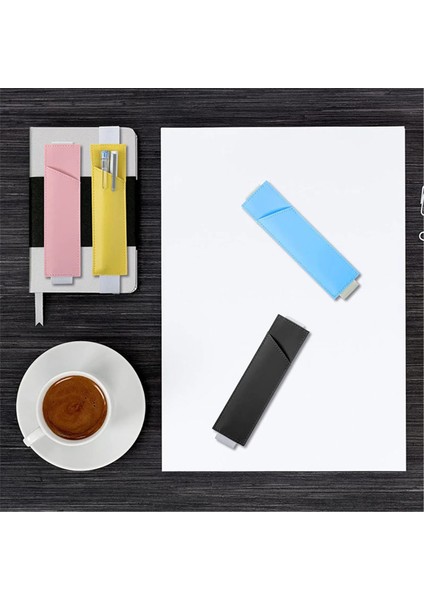 B Tarzı Ayarlanabilir Elastik Bant Kalemlik Renkli Pu Deri Kalem Kol Kılıfı Elastik Defter Kalemlik Inç Ayrılabilir (Yurt Dışından) fırsatları