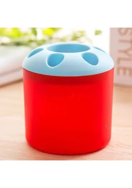 Kumral Tarzı 1 Adet Plastik Dantel Hollow Çiçek Kalem Pot Tutucu Fırça Saklama Kabı Masa Organizatör Kalemlik Hediyeler Ofis Okul Malzemeleri (Yurt Dışından)