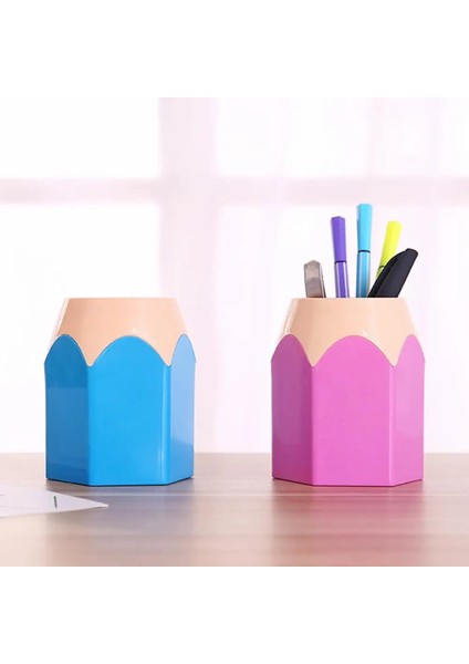 Kırmızı Stil Vodool Kalem Vazo Pot Makyaj Fırçası Tutucu Kırtasiye Masa Konteyner Ofis Malzemeleri Öğrenci Için Renkli Yaratıcı Kalemlik Yeni (Yurt Dışından) indirimleri
