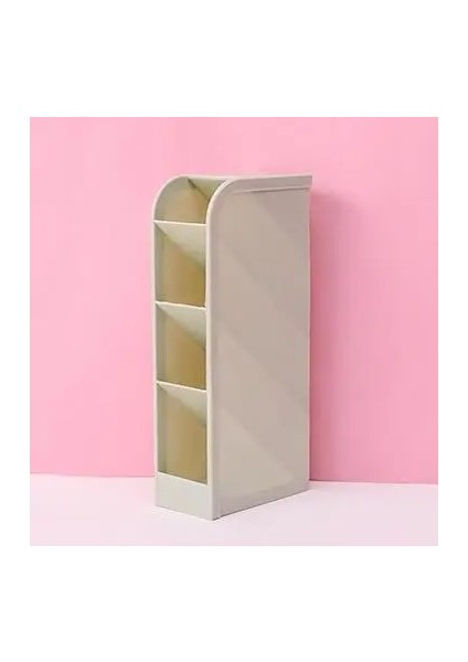 Yeşil Stil Masa Kalemlik Kalem Makyaj Organizatör Kozmetik Plastik Saklama Kutusu Için Masaüstü Organizatör Okul Ofis Kawaii Kırtasiye (Yurt Dışından)