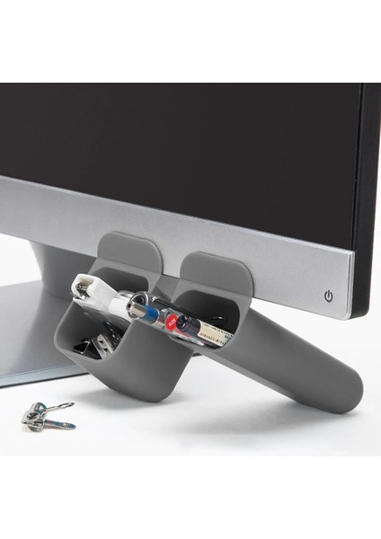 Beyaz Stil 2 Adet Dikdörtgen Masaüstü Saklama Kutusu Bilgisayar Monitörü Cep Kalemlik Ev Ofis Kırtasiye Depolama Organizatör Kalemlik (Yurt Dışından) fiyatları