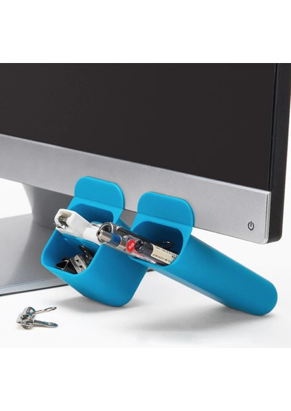 Beyaz Stil 2 Adet Dikdörtgen Masaüstü Saklama Kutusu Bilgisayar Monitörü Cep Kalemlik Ev Ofis Kırtasiye Depolama Organizatör Kalemlik (Yurt Dışından) fırsatları