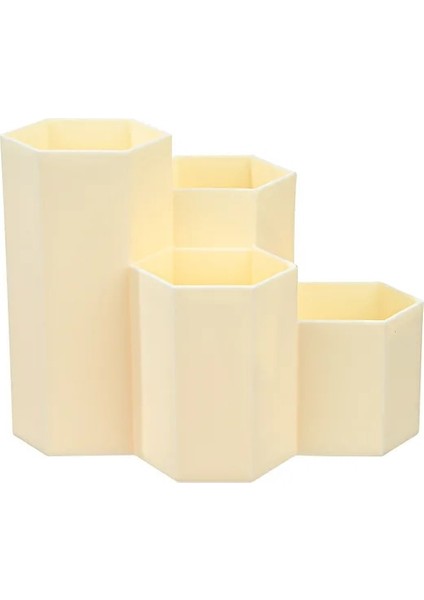 Koyu Pembe Tarzı Büyük Kapasiteli Masa Kalemlik Kalem Saklama Kutusu Okul Ofis Kırtasiye Kalemler Depolama Fırça Standı Saklama Kutusu (Yurt Dışından) fırsatları