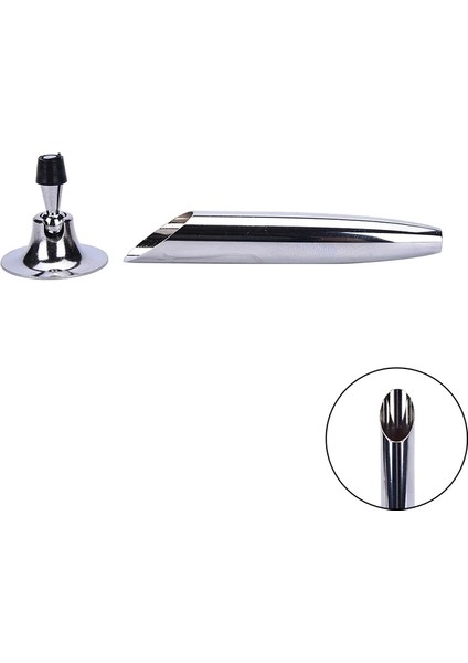 8mm Çap x 8cm Uzunluk Stili Yeni Singledoubletriple Delikli Metal Tutucu Cep Klipsi ile Doktorlar Hemşire Üniforma Kalem Sahipleri Ofis Malzemeleri Yaylı Kalem (Yurt Dışından)