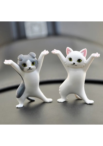 Kahverengi Kedi Stili Yeni Komik Kedi Kalemlik Oyuncak Her Şeyi Tutun Kedi Kulaklık Braketi Ev Dekorasyonu Büyüleyici Dans Eden Kedi Kalem Standı Anime Hediye (Yurt Dışından) indirimleri