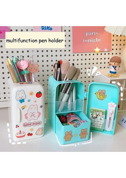 Etiket C Tarzı Kawaii Organizatör Buzdolabı Kalemlik Öğrenci Sevimli Büyük Kapasiteli Masaüstü Organizatör Depolama Yaratıcı Tüp Tatlı Kalem Kutusu (Yurt Dışından) modelleri