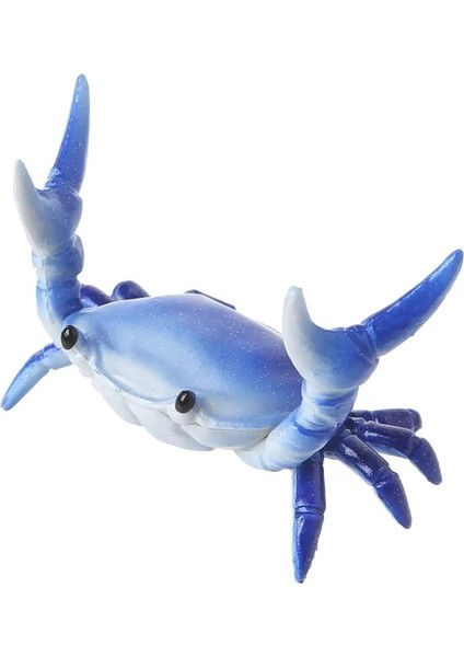 Mavi Stil Yeni Japon Yaratıcı Sevimli Yengeç Kalemlik Halter Yengeçler Kalemlik Braketi Depolama Rafı Hediye Kırtasiye (Yurt Dışından)