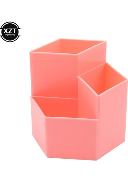 Bir Stil Çok Fonksiyonlu Masaüstü Kalemlik Ofis Okul Saklama Kutusu Renkli Plastik Kutu Yaratıcı Kalem Kalem Organizatör Aksesuarları (Yurt Dışından)