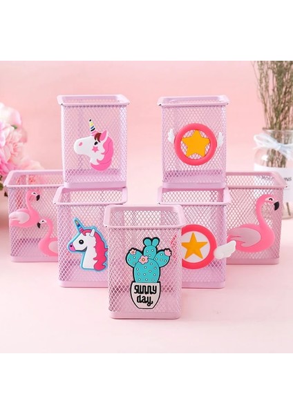 No.4 Tarzı Sevimli Unicorn Pembe Metal Içi Boş Kalemlik Ev Ofis Organizatör Çeşitli Eşyalar Kalem Standı Sahipleri Öğrenci Kırtasiye Konteyner (Yurt Dışından) fiyatları