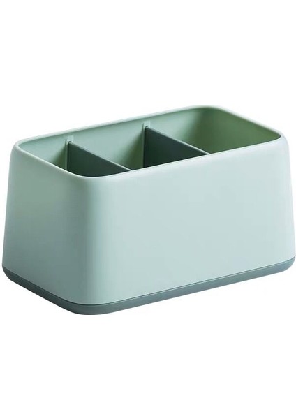 Lacivert Tarzı Sharkbang Yeni Varış Basit Serisi Abs Kalemlik Masa Düzenleyici Saklama Kutusu Kawaool Ofis Kırtasiye (Yurt Dışından)