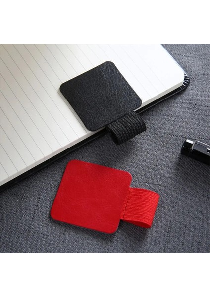 2 Adet Kırmızı Stil Tr Tutacağı Kendinden Yapışkanlı Pu Deri Kalemlik Elastik Döngü Kalem Klipsi Defter Günlük Planlayıcıları Kırtasiye Düzenleyici (Yurt Dışından) fiyatları