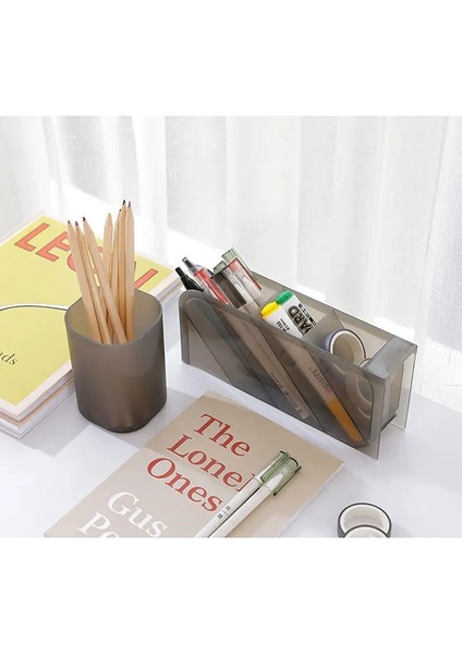 8X20CM B Sarı Stil Kalemler Için Masa Düzenleyici Fırça Tutacağı Okul Malzemeleri Için Kalemlik Kawaii Kırtasiye Kozmetik Için Ofis Makyaj Düzenleyici (Yurt Dışından) fırsatları