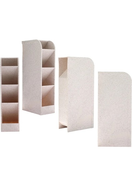 Nt4 Stili Eğik Takılı 4 Izgara Ofis Okul Saklama Kutusu Masa Kalemi Kalem Organizatör Için Çok Fonksiyonlu Masaüstü Kalemlik (Yurt Dışından) fırsatları