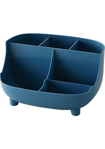 Yeşil Stil Yaratıcı 6 Gird Masaüstü Organizatör Kalemlik Çok Fonksiyonlu Masa Makyaj Kalem Depolama Standı Kutusu Okul Ofis Kırtasiye (Yurt Dışından) indirimleri