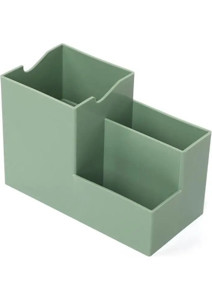 Yeşil Stil 1 Adet Yaratıcı Çok Fonksiyonlu Kalemlik Masaüstü Enkaz Saklama Kutusu Sevimli Masa Aksesuarları Kawaii Masa Düzenleyici (Yurt Dışından)