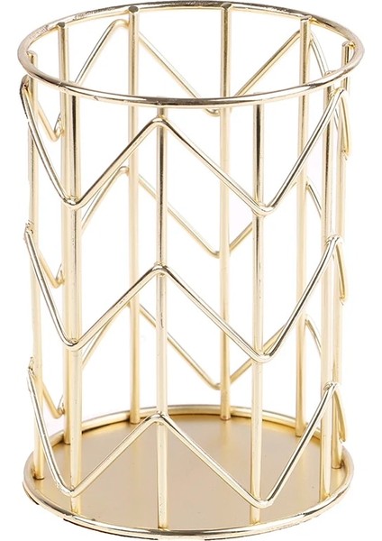 Stil2-Gd Stili 1 Adet Içi Boş Kalem Kalem Pot Tutucu Masaüstü Kalem Konteyner Ofis Okul Saklama Kutusu Masa Kalem Organizatör Makyaj Fırçaları Depolama (Yurt Dışından)