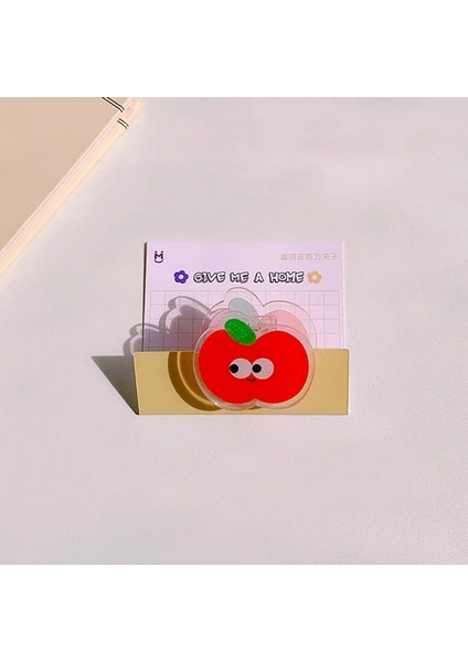 H12 Dosya Klipleri Stili 2021 Kawaii Akrilik Kalemlik Yeni Yaratıcı Sevimli Ayı Kalem Konteyner Ofis Kırtasiye Depolama Rafı Masaüstü Organizatör (Yurt Dışından)