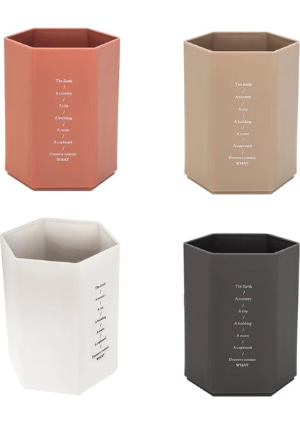 Bordo Tarzı 2022 Yeni Yaratıcı Altı Taraflı Tasarım Makyaj Aracı Tutucu Kutusu Öğrenci Kalemlik Kutusu Büyük Kapasiteli Makyaj Araçları Saklama Kutusu (Yurt Dışından) modelleri