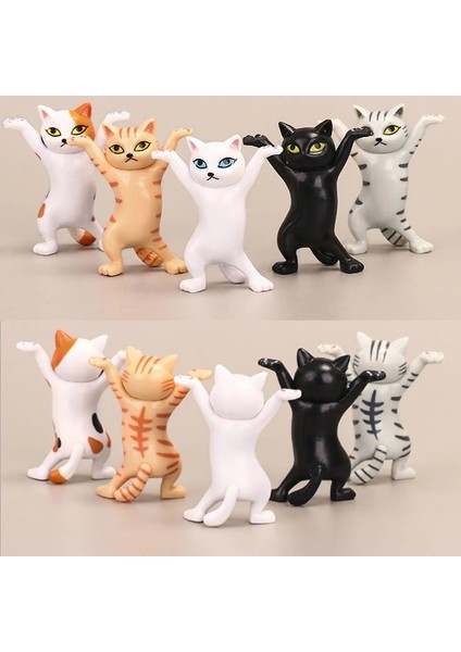 Kumral Tarzı Komik Kedi Kalemlik Oyuncak Her Şeyi Tutun Kedi Kulaklık Braketi Ev Dekorasyonu Dans Eden Kedi Kalemlik Anime (Yurt Dışından) fiyatları