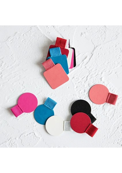 Kare Kırmızı Stil Fromthenon Moleskine Defter Için Renkli Deri Kalem Klipsi Kendinden Yapışkanlı Yaratıcı Kalemlik Kırtasiye Ofis ve Okul Malzemeleri (Yurt Dışından) modelleri