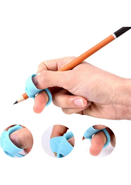 1 Adet 5 Parmak Pembe Tarzı Sevimli Silikon Kalemlik Acemi Yazma Yardımı Aracı Çocuklar Çift Başparmak Duruş Düzeltme Aracı Kalemlik Yazma Malzemeleri (Yurt Dışından) indirimleri