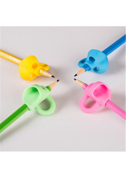 1 Adet 3 Parmak Mavi Stil Ute Silikon Kalemlik Acemi Yazma Yardımı Aracı Bebek Çift Başparmak Duruş Düzeltme Aracı Kalemlik Çocuk Malzemeleri (Yurt Dışından) modelleri