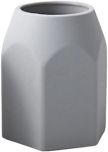 Sadelik-Gri Tarzı Licone Kalemlik Geometrik Kalem Standı Masaüstü Saklama Kutusu Kutusu Danışma Ofis Organizatör Kırtasiye Öğrenciler Için Hediyeler (Yurt Dışından)