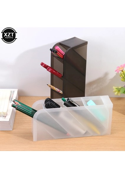 B Tarzı Kawaii Büyük Kapasiteli Masa Kalemlik Kalem Makyaj Saklama Kutusu Masaüstü Organizatör Standı Durumda Okul Ofis Kırtasiye (Yurt Dışından) modelleri