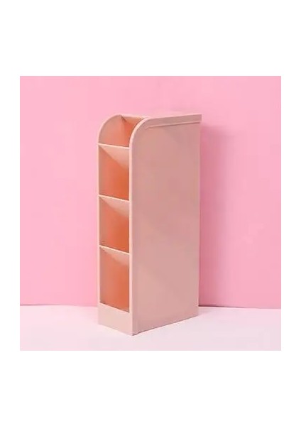 Pembe Tarzı Kalemler Için Masa Düzenleyici Depolama Fırça Standı Masa Kalemlik Okul Malzemeleri Için Kawaii Kırtasiye Ofis Makyaj Saklama Kutusu (Yurt Dışından)