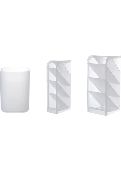 Silindirik Stil E8BE Yaratıcı Çok Amaçlı Öğrenci Kalemlik Masaüstü Kırtasiye Organizatör Sahipleri (Yurt Dışından) fırsatları