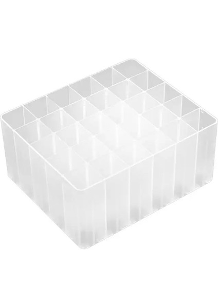 30 Yuva Beyaz Stil Yuvalar Işaretleyici Kalem Depolama Tutacağı Fırça Kalemlik Raf Masa Standı Organizatör Çok Işlevli Alet M5TB (Yurt Dışından)