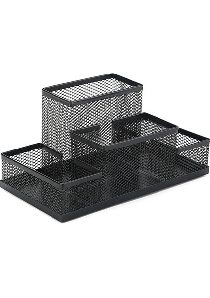 Gümüş Tarzı 1 Adet Moda Çok Fonksiyonlu Ofis Kırtasiye Masa Organizatör Örgü Koleksiyonu Kalemlik Organizatör Kutusu Doğum Günü Hediyesi Için (Yurt Dışından) fırsatları