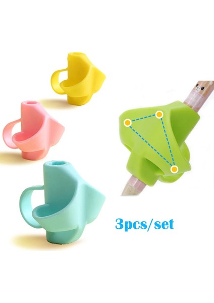 1 Adet 3 Parmak Yeşil Stil Ute Silikon Kalemlik Parmaklar Yazma Duruş Düzeltici Acemi Yazma Yardımı Aracı Düzeltme Cihazı Aracı Kalem Kapağı (Yurt Dışından) fiyatları