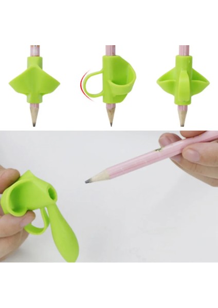 1 Adet 3 Parmak Yeşil Stil Ute Silikon Kalemlik Parmaklar Yazma Duruş Düzeltici Acemi Yazma Yardımı Aracı Düzeltme Cihazı Aracı Kalem Kapağı (Yurt Dışından) fırsatları