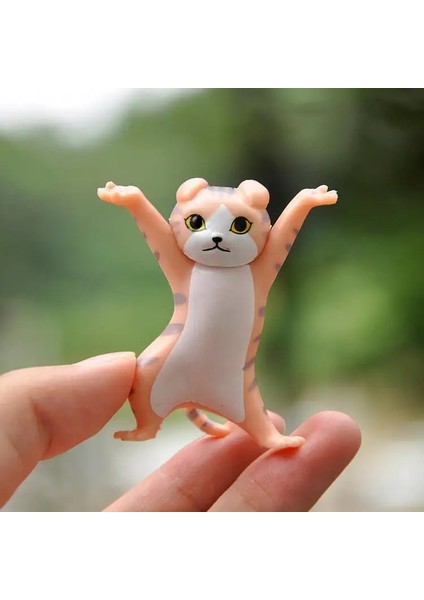 Turuncu Kedi Stili Komik Kedi Kalemlik Oyuncak Her Şeyi Tutun Kedi Kulaklık Braketi Ev Dekorasyonu Dans Eden Kedi Kalemlik Anime (Yurt Dışından)