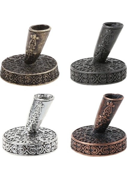 B Tarzı Tüy Quill Dip Peool Için Vintage Metal Yuvarlak Ekleme Kalemlik Ofis Malzemeleri Kırtasiye Öğrenci Hediye (Yurt Dışından) fiyatları