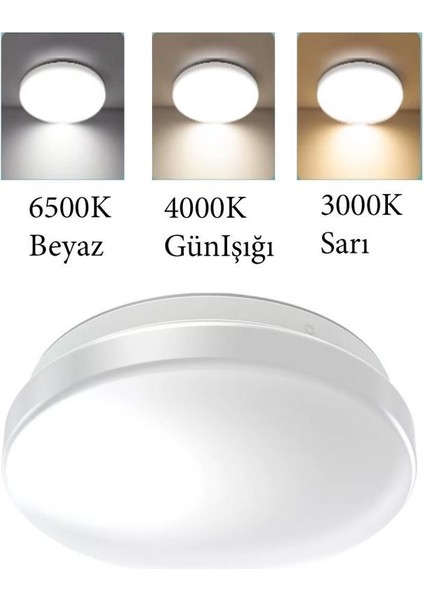 - Ledvance 24W LED Plafonyer 6500K Beyaz Işık Tavan Lambası Banyo Armatür