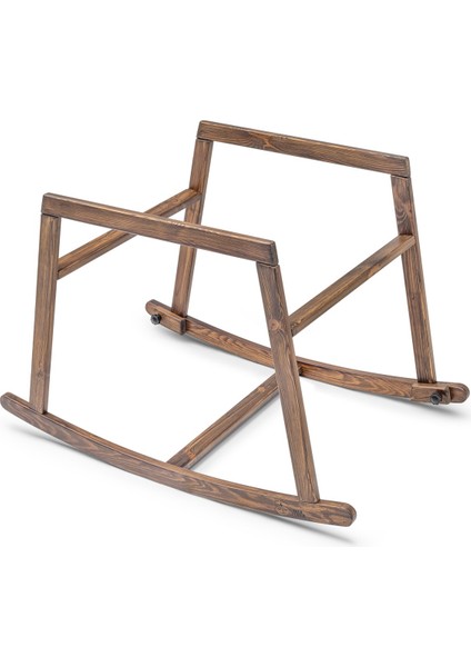 Anne Yanı Beşik Hier Bebek Ahşap Ceviz Stand Pembe Sepet modelleri