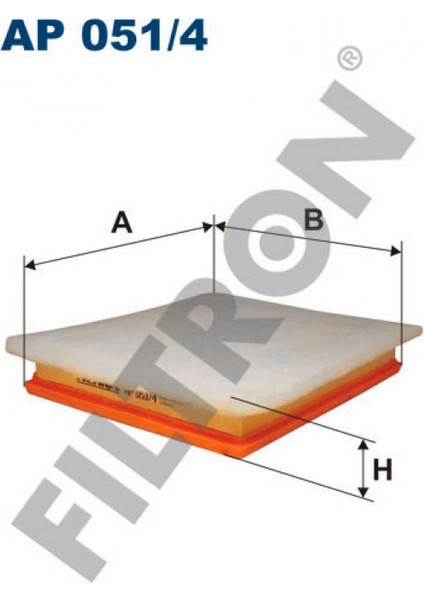 Hava Filtresi [ Opel Astra Classic Ii, Astra G/cabrio/coupe (Astra Ii), Astra H (Astra Iii), Speedster, Zafira I, Zafira Ii, Zafira Iii; Vauxhall Astra-G, Astra-H, Speedster, Zafira I, Zafira I 18051