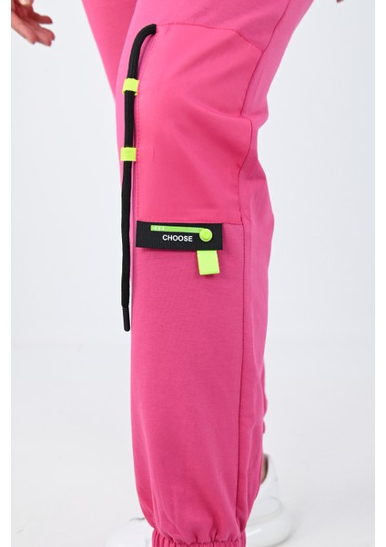 Kadın Büyük Beden Harmony Baskı Detaylı Eşofman Takımı 8079-24 fırsatları